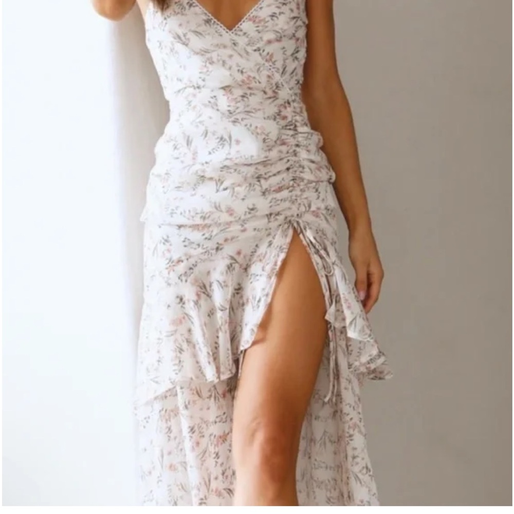 Hello Molly Floral High Low Dress